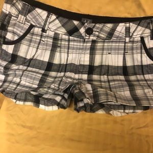 Plaid shorts